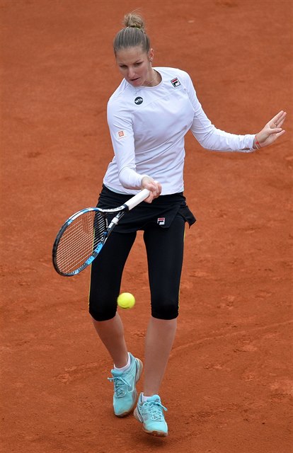 Karolína Plíková na Prague Open.