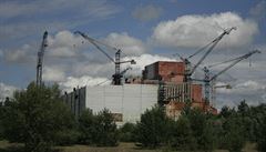 Rozestavný 5. a 6. blok jaderné elektrárny ernobyl tak, jak jej v roce 1986...