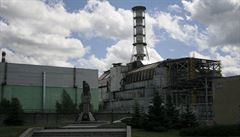 Památník ped 4. blokem jaderné elektrárny ernobyl
