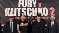 Tiskovka Tyson Fury vs. Vladimir Kliko.