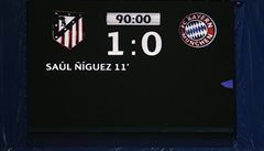 Atlético Madrid vs. Bayern Mnichov.