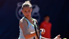 Tenisový turnaj en Prague Open, 29. dubna v Praze. eská tenistka Karolína...
