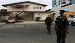 Panamsk policie zajistila dkazy v budov vlastnn firmou Mossack Fonseca