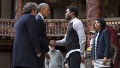 Do Globe Theater zavítal i americký prezident Barack Obama