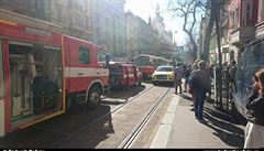 K nehod dolo v Jené ulici nedaleko zastávky tpánská.