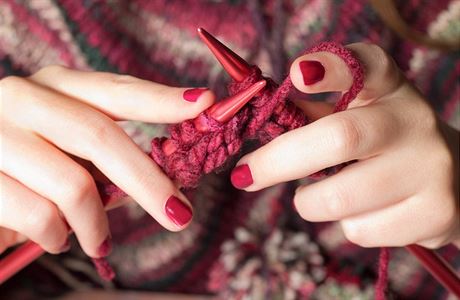 Pletení svetru (ilustraní foto)