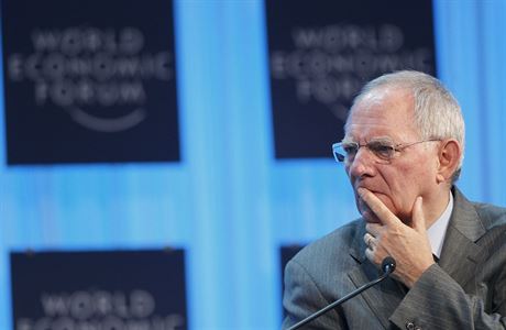 Nmecký ministr financí Wolfgang Schäuble