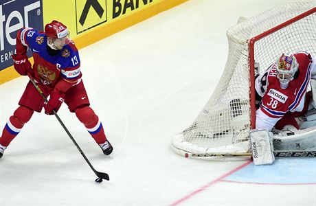 Rusko - R, utkn skupiny A mistrovstv svta v hokeji, 6. kvtna v Moskv....