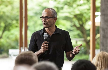 Satya Nadella, budoucí moný generální editel Microsoftu.