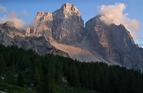 Severní stna Monte Pelma