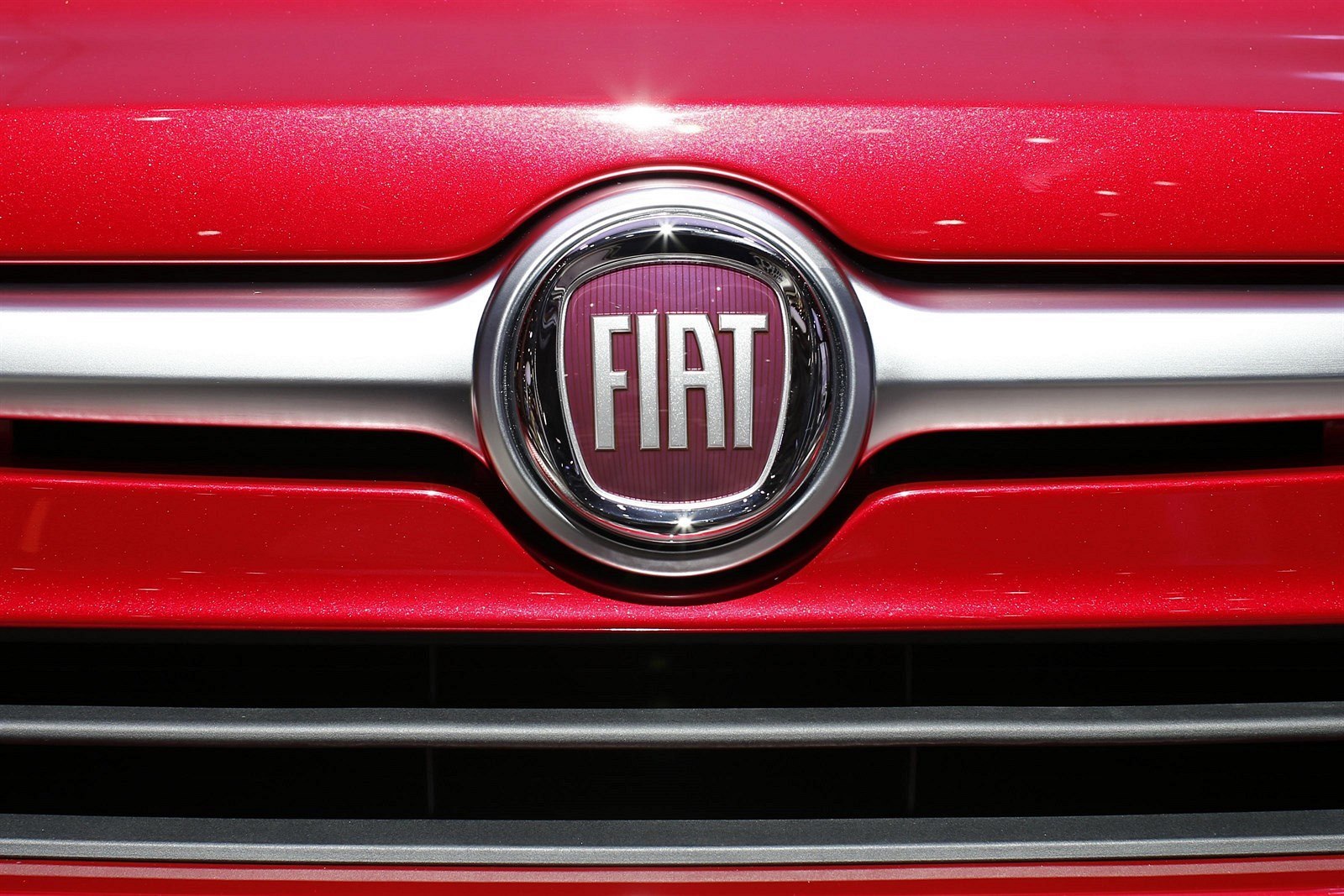 Logo výrobce automobil� Fiat.