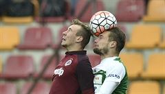 Odveta semifinále MOL Cupu: AC Sparta Praha - FK Jablonec. Daniel Turyna...