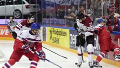 R - Lotysko, utkání skupiny A mistrovství svta v hokeji, 7. kvtna v Moskv....