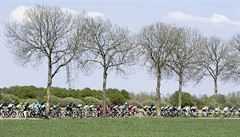 Balík na trase druhé etapy Gira.