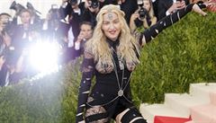 Zpvaka Madonna na Met Gala v New Yorku.