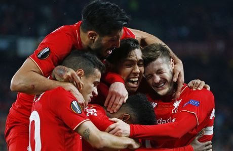 Finle Evropsk ligy Liverpool - Sevilla (glov radost Liverpoolu)