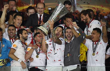 Sevilla slaví obhajobu v Evropské lize