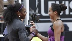 Serena Williams a Madison Keysová.