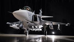 Ve védském Linköpingu byl pedstaven stíhací letoun nové generace Gripen E.