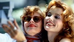 Susan Sarandonová a Geena Davisová ve filmu Thelma a Louise
