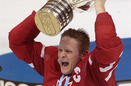 Kanadsk kapitn Corey Perry.