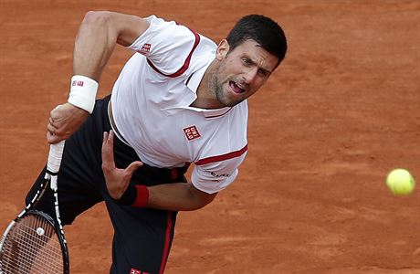 Novak Djokovic na French Open.