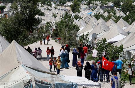 Uprchlci v tureckm tboe