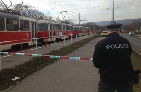 Policie na mst inu.