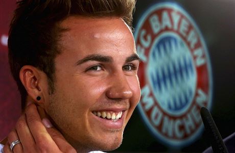 Fotbalista Bayernu Mnichov Mario Götze