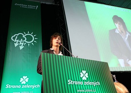 Sjezd zelených v Brně - Matěj Stropnický