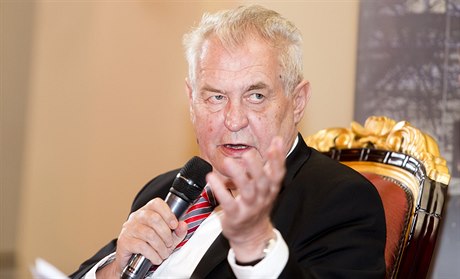 Miloš Zeman na Žofínském foru