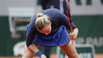 Petra Kvitová v prvním kole French Open.