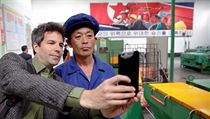 Zahranin novin vyuv pleitosti a dl si selfie se severokorejskm...