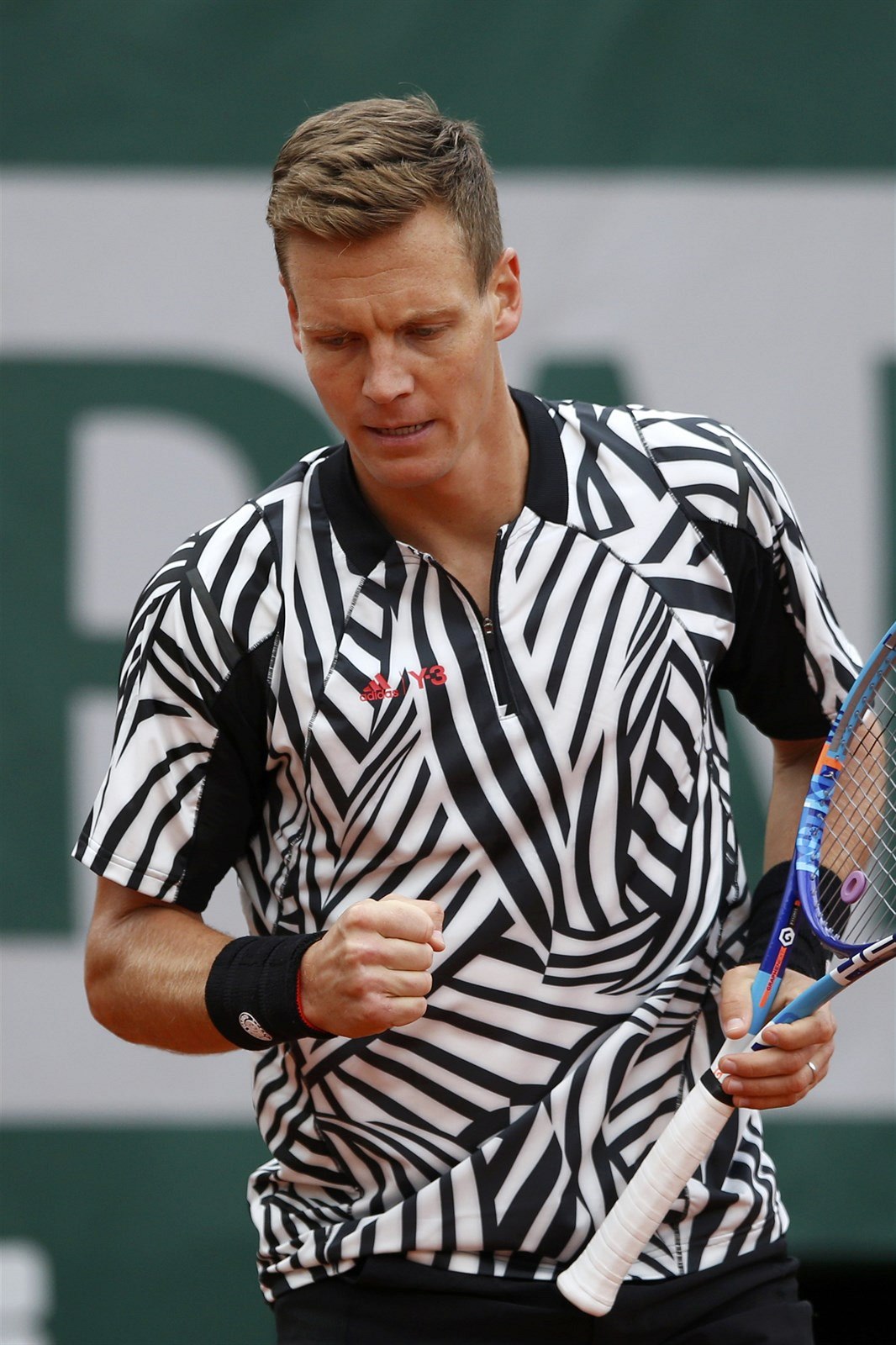 Tomá� Berdych na Roland Garros