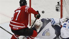 Finále MS v hokeji 2016 - Finsko vs. Kanada (McDavid se trefuje).