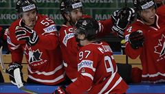 Finále MS v hokeji 2016 - Finsko vs. Kanada (kanadská radost).