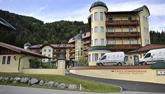 Hotel v rakouském Kranzachu, kde bydlí eská fotbalová reprezentace na...