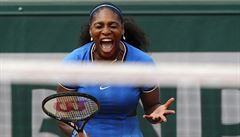 Serena Williamsová na French Open.