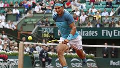 Rafael Nadal zahrál na French Open míek mezi nohama.