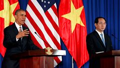 Americk zbran mohou do Vietnamu, Obama v Hanoji zruil embargo