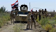 Irácké bezpenostní jednotky a íitské milice plánují dalí postup pi obléhání...