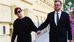 Jana Ne�asová (d�íve Nagyová) a Petr Ne�as.