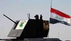 Elitní irácké protiteroristické jednotky v bitv o Fallúdu.