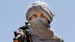Ozbrojený tálib v afghánské provincii Herát.