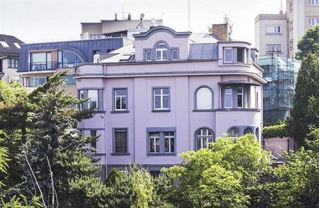 Prvorepubliková vila v ulici Pod Klaudiánkou v praském Podolí.