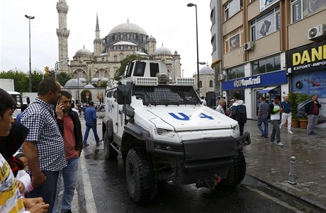 Obrnné auto turecké policie (ilustraní snímek).