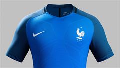 Hlavní dres Francie je vyveden velmi podovn jako ten portugalský. Hlavní...