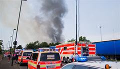 Příčina požáru zatím není známa. | na serveru Lidovky.cz | aktuální zprávy