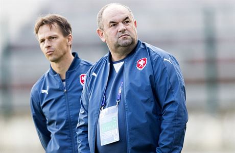 Trnink esk reprezentace (Miroslav Pelta a Rudolf epka).