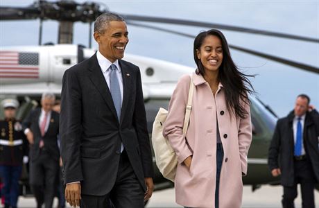 Dcera amerického prezidenta Malia Obama